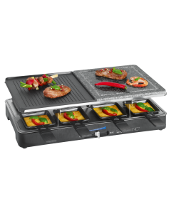 Clatronic 2-in-1 Raclette-grill RG 3518 black